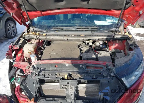 2015 Ford Edge Titanium from USA, damaged, VIN 2FMTK4K83FBB29385